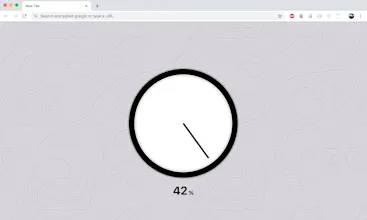 Analog Percent Clock gallery image