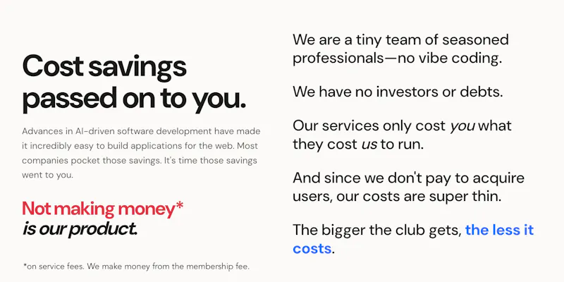 At-Cost Club screenshot 2