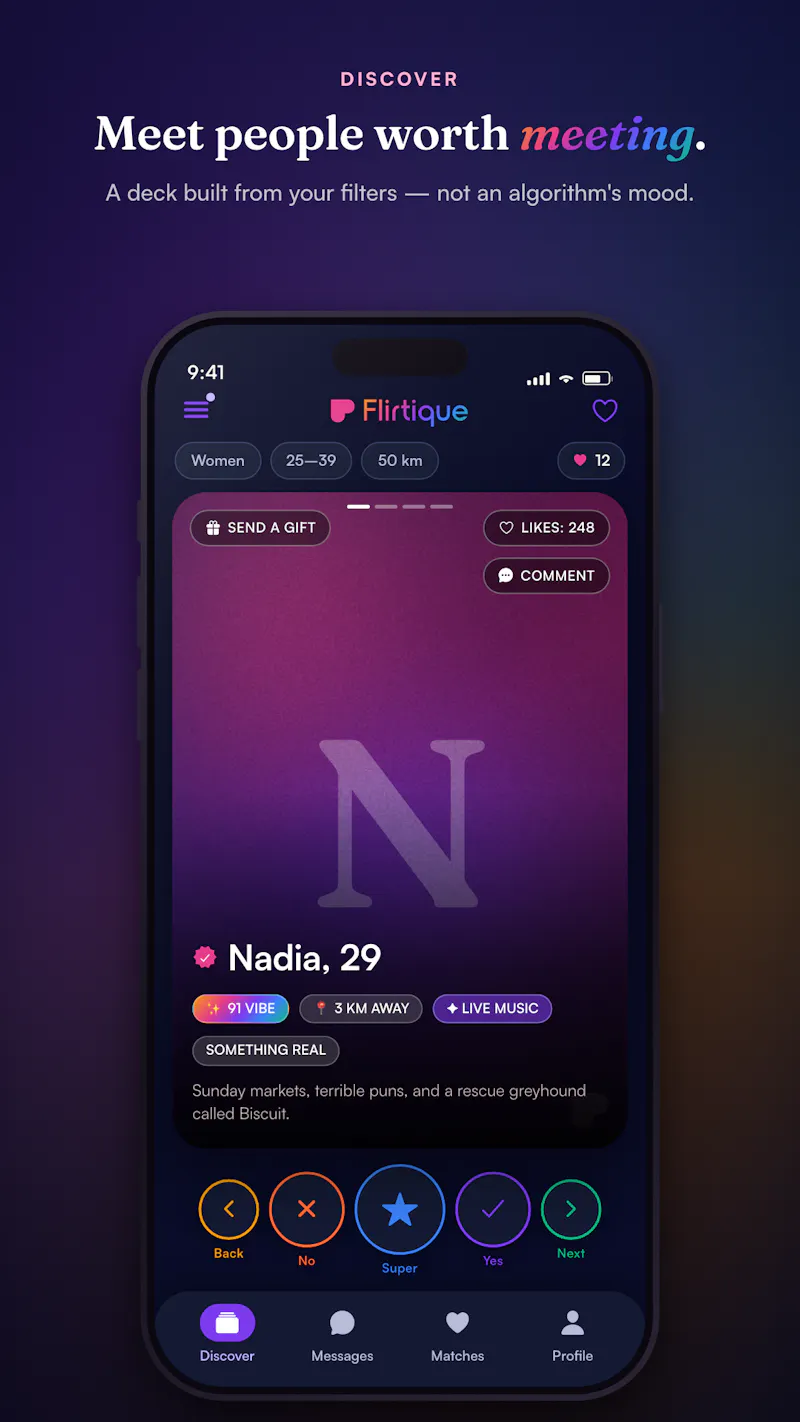 Flirtique screenshot 1