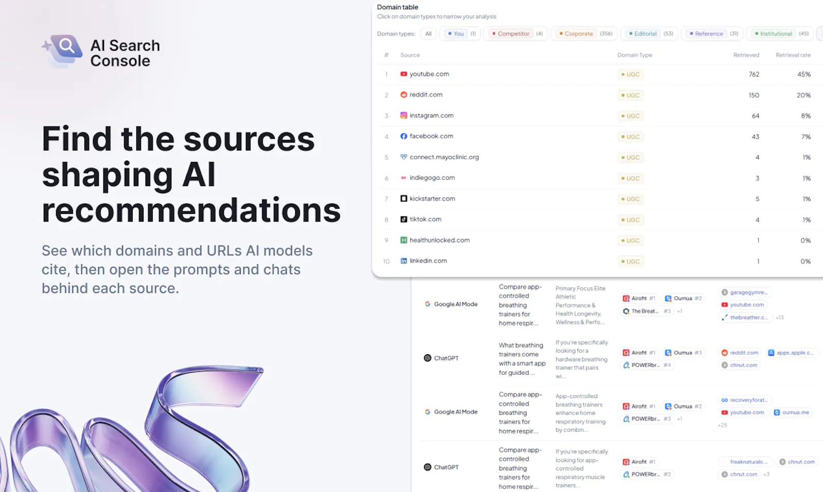 AI Search Console screenshot 6