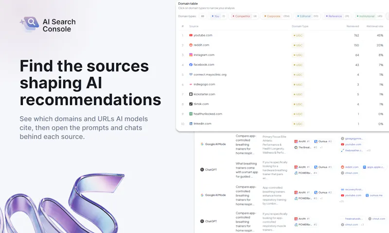 AI Search Console screenshot 6