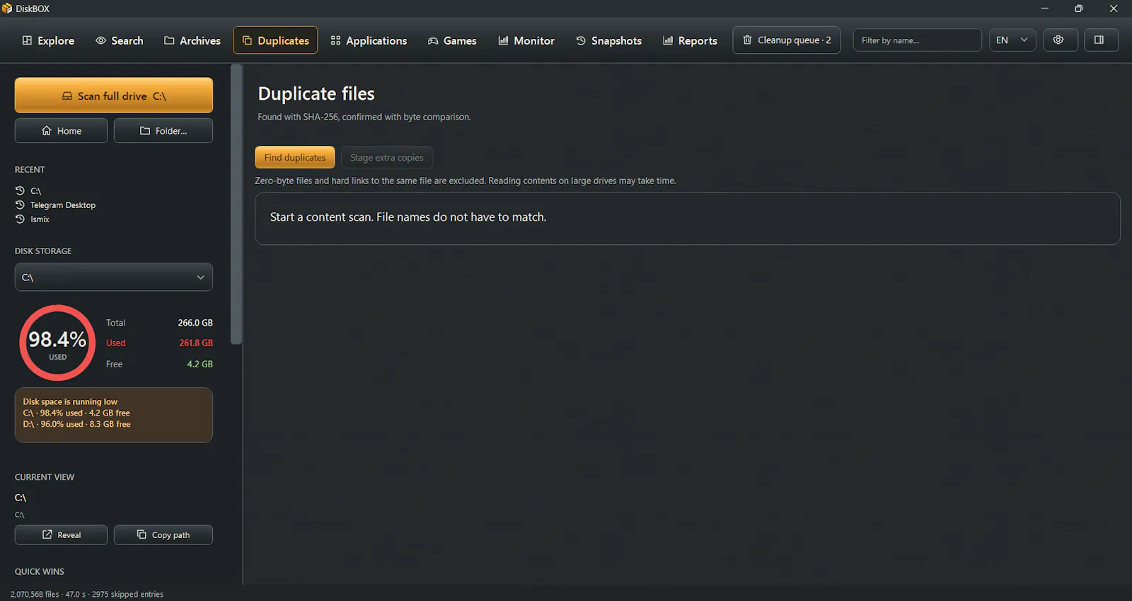 DiskBOX screenshot 11