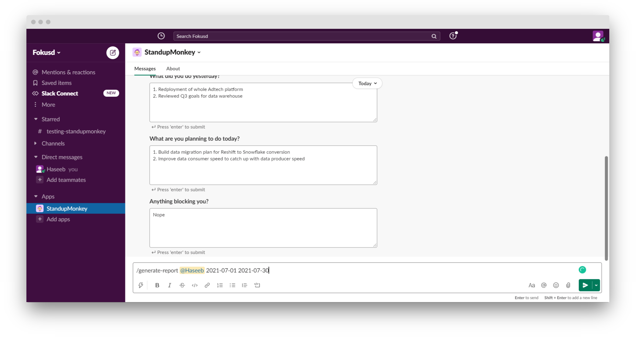 StandupMonkey gallery image