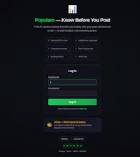 Popularo — Know Before You Post gallery image