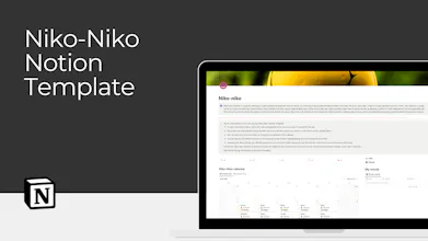 Niko-Niko Team Mood Tracker in Notion gallery image