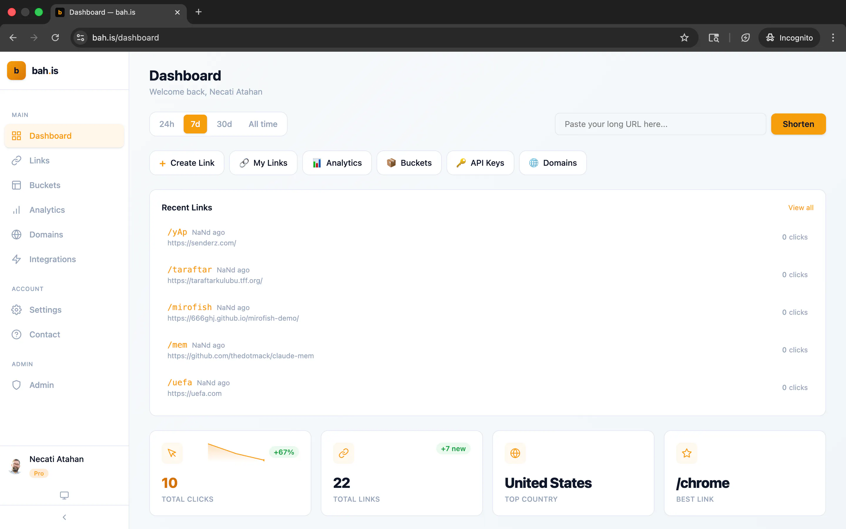 bah.is — Short Links, Big Impact gallery image