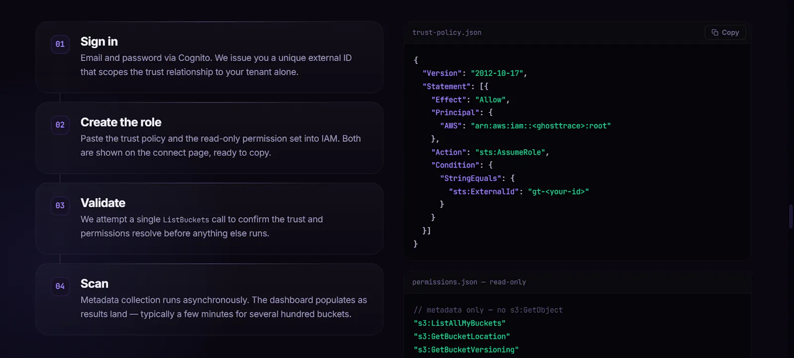 GhostTrace screenshot 3