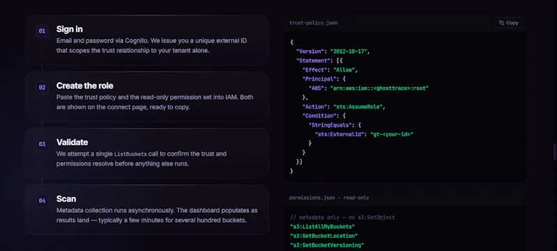 GhostTrace screenshot 3