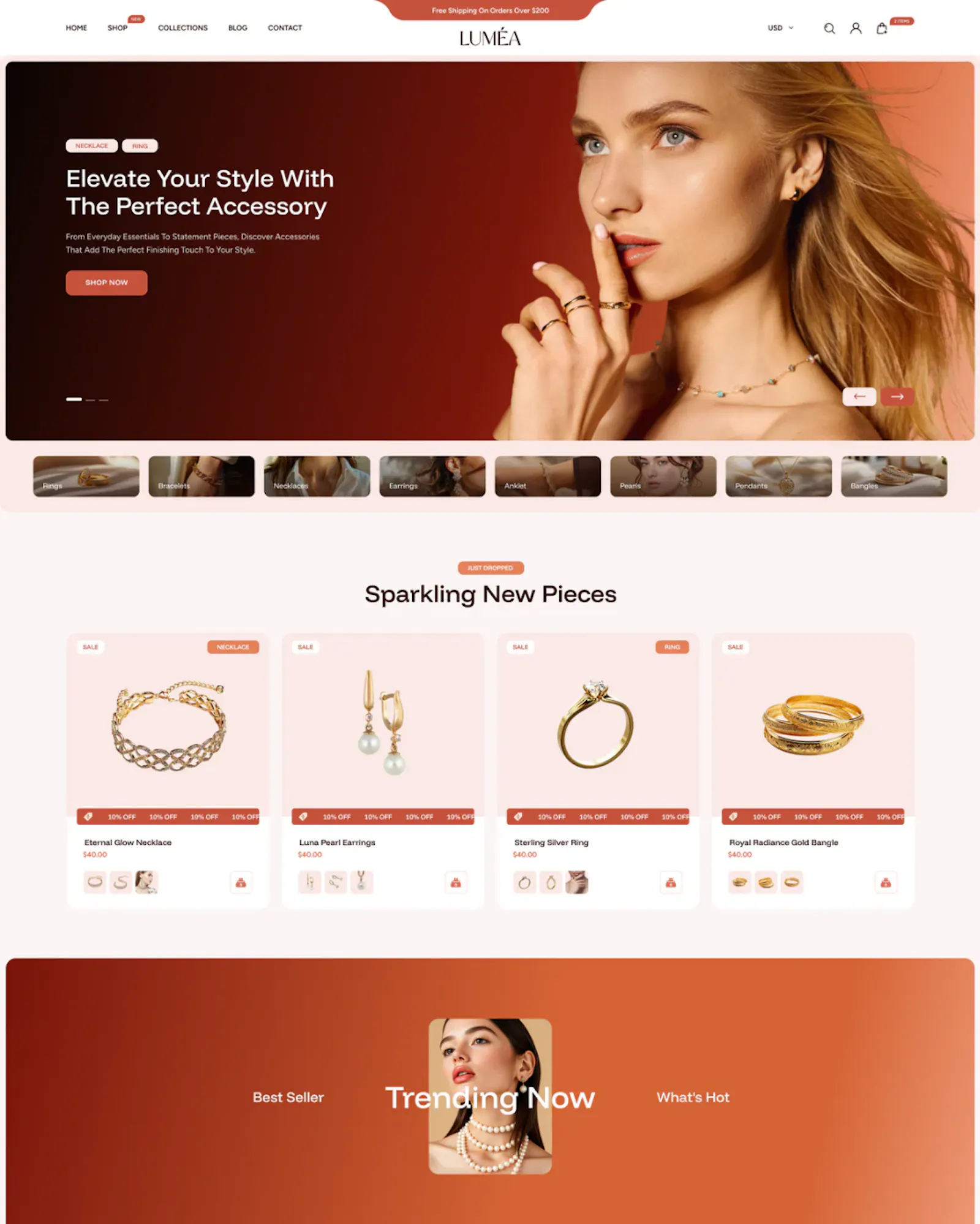 Regalia Shopify Theme screenshot 1