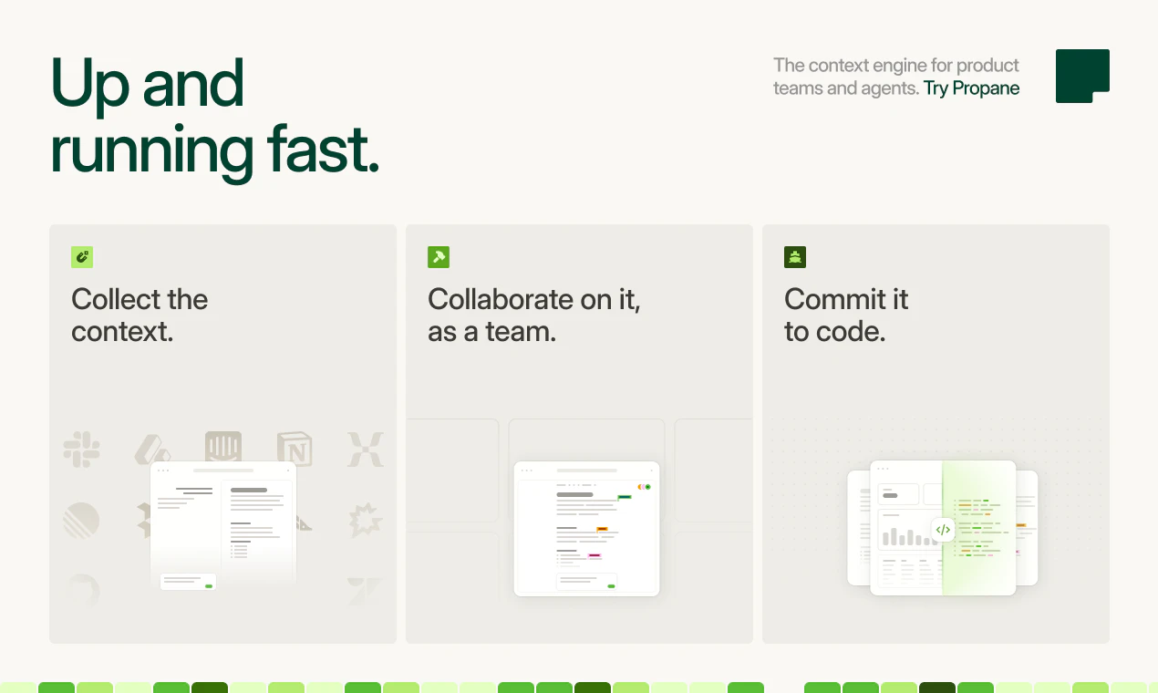 startuptile Propane -Automatic customer context for product teams and agents.