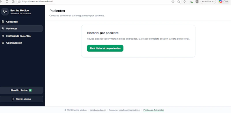 Escriba Médico screenshot 3
