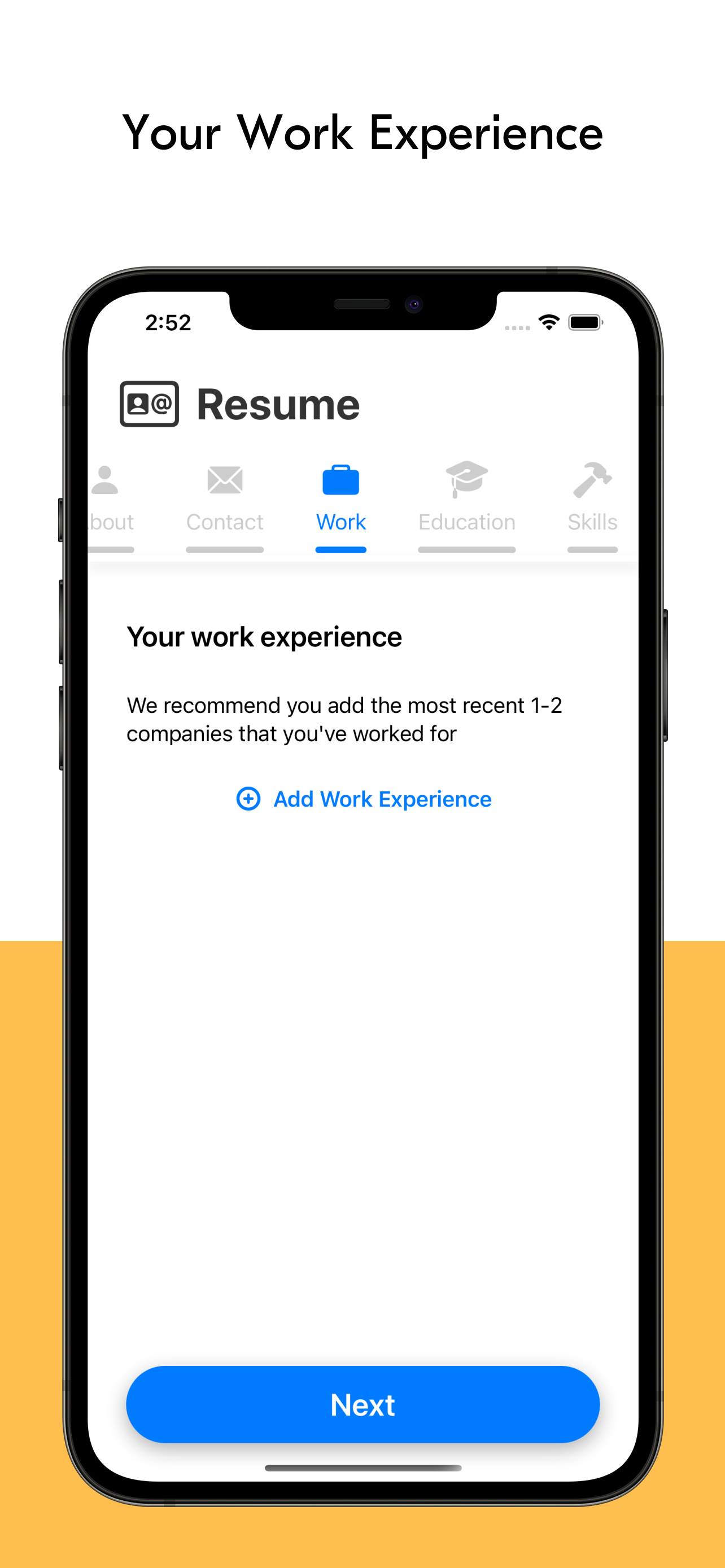 Resume Builder - Professionals gallery image