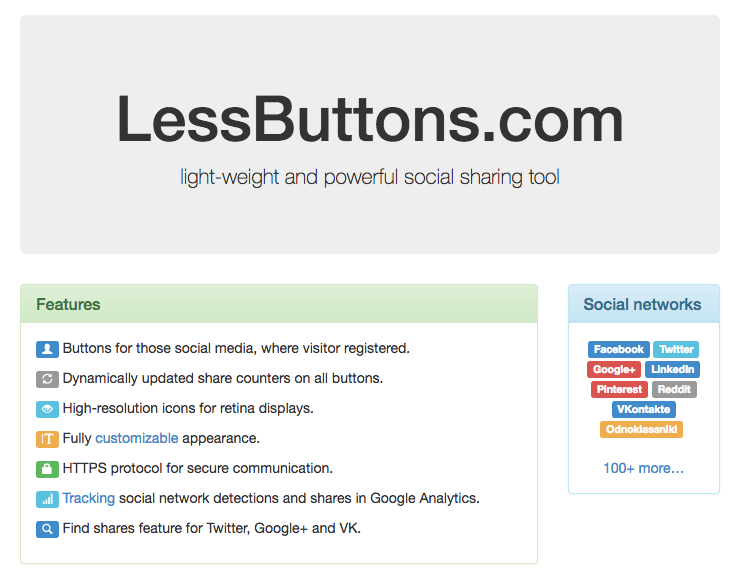 LessButtons.com gallery image