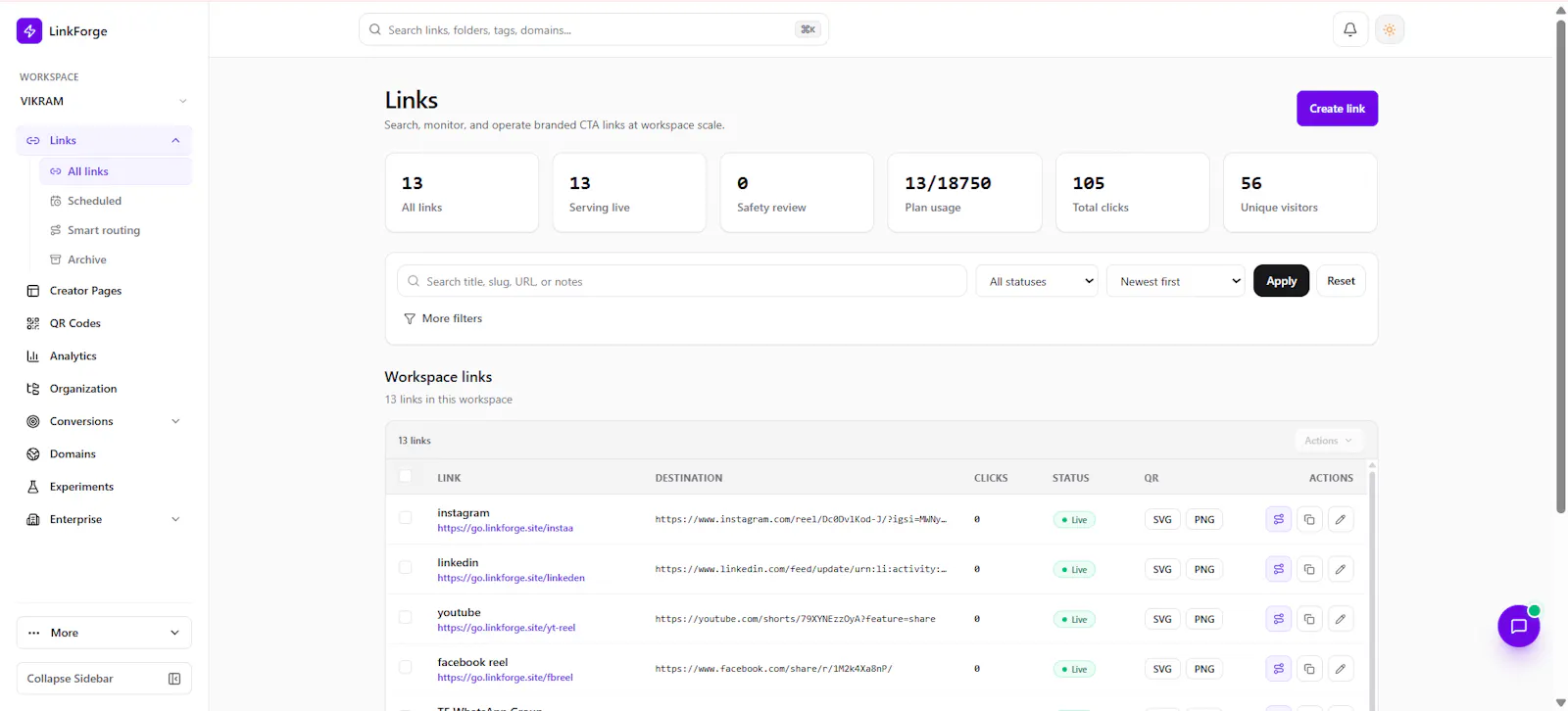 LinkForge 2.0 screenshot 4