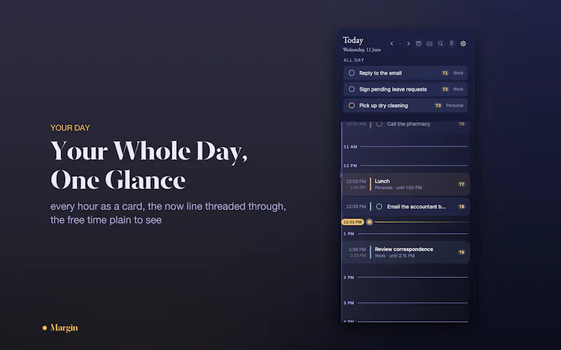 Margin Day Planner screenshot 3