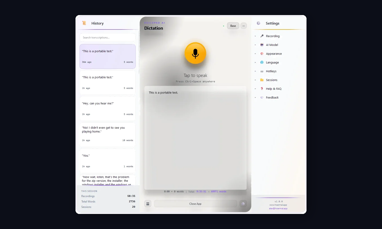 VoicePad gallery image