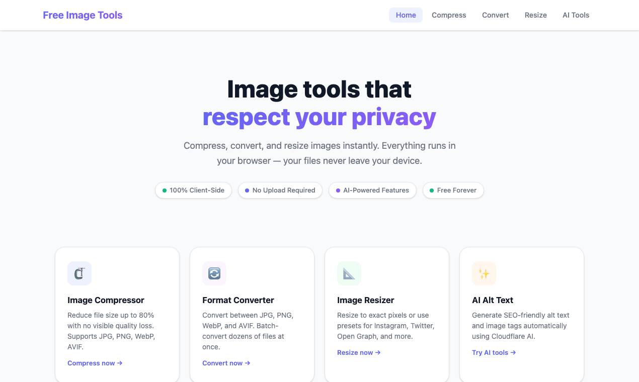 Free Image Tools gallery image