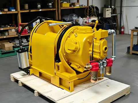 10 Ton Air Winch Shipped To Singapore gallery image