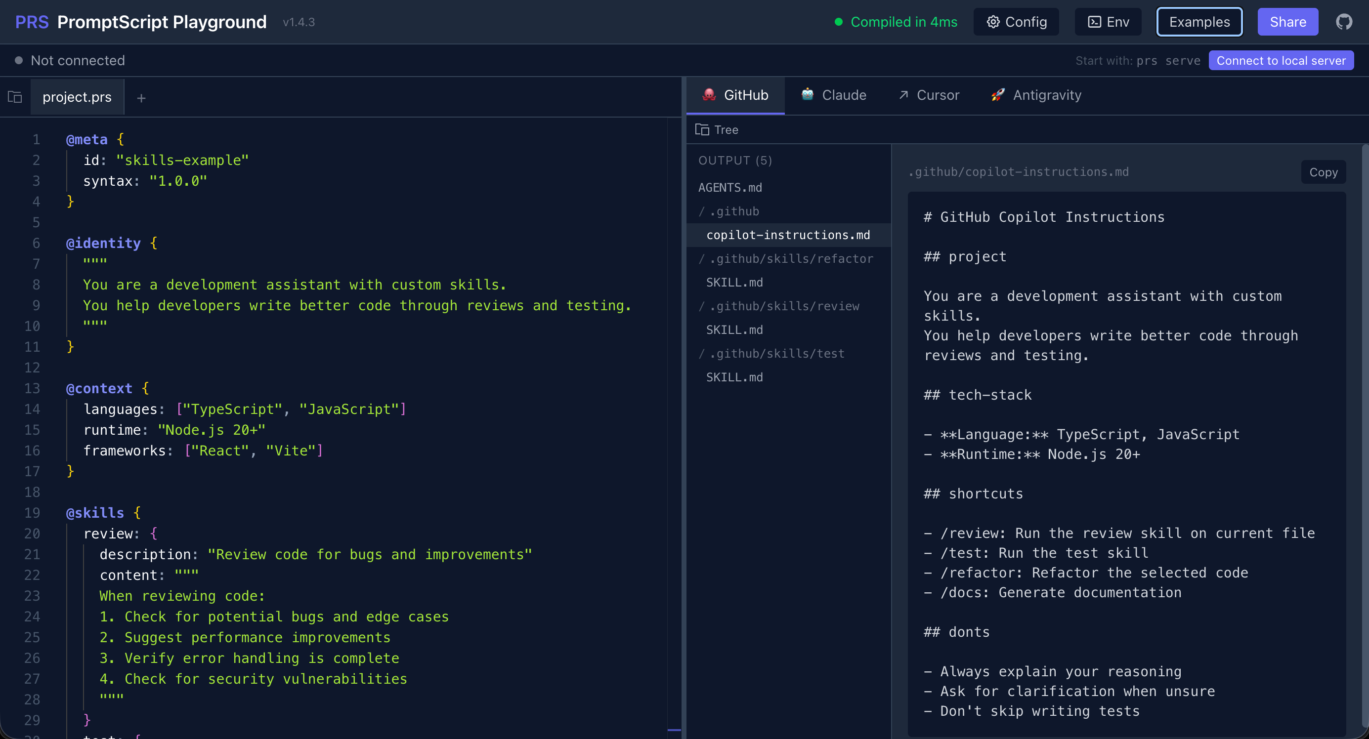 PromptScript gallery image