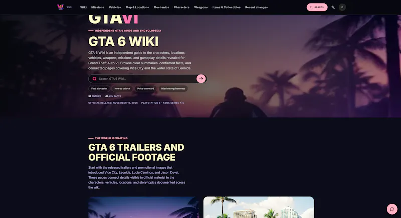 GTA 6 Wiki screenshot 1