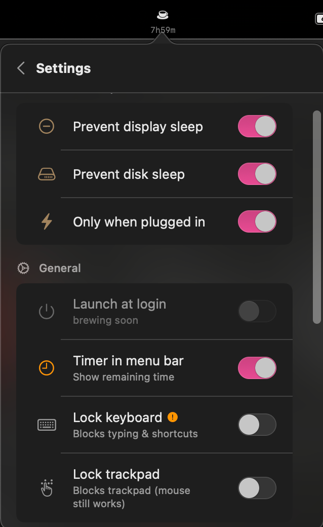 PhinYourMac - best caffeinating your mac gallery image