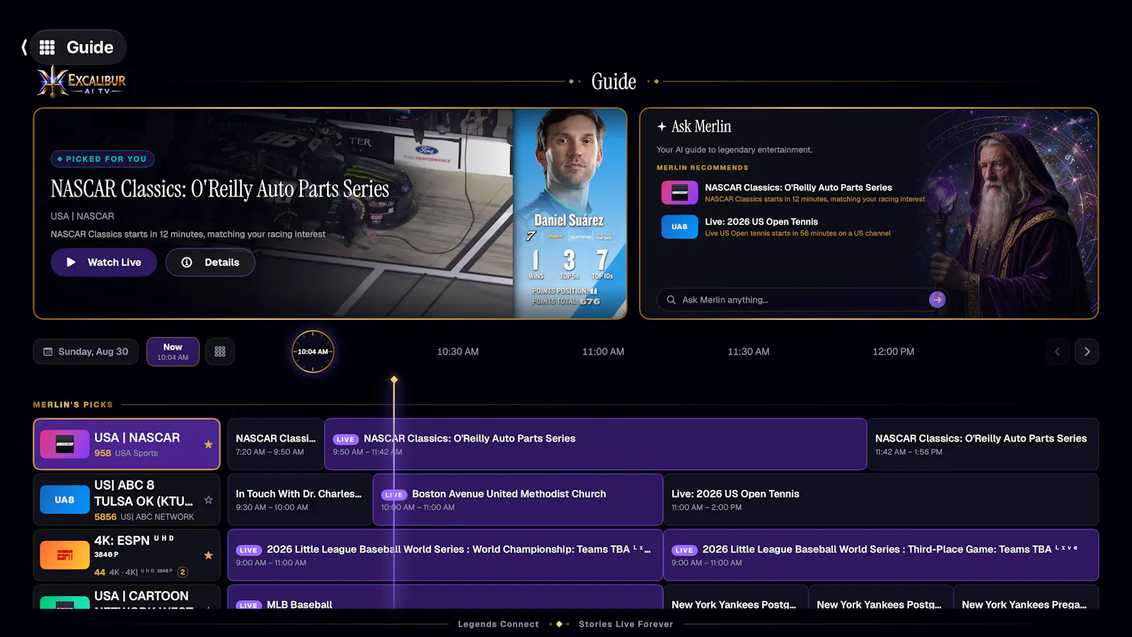 Excalibur AI TV screenshot 5
