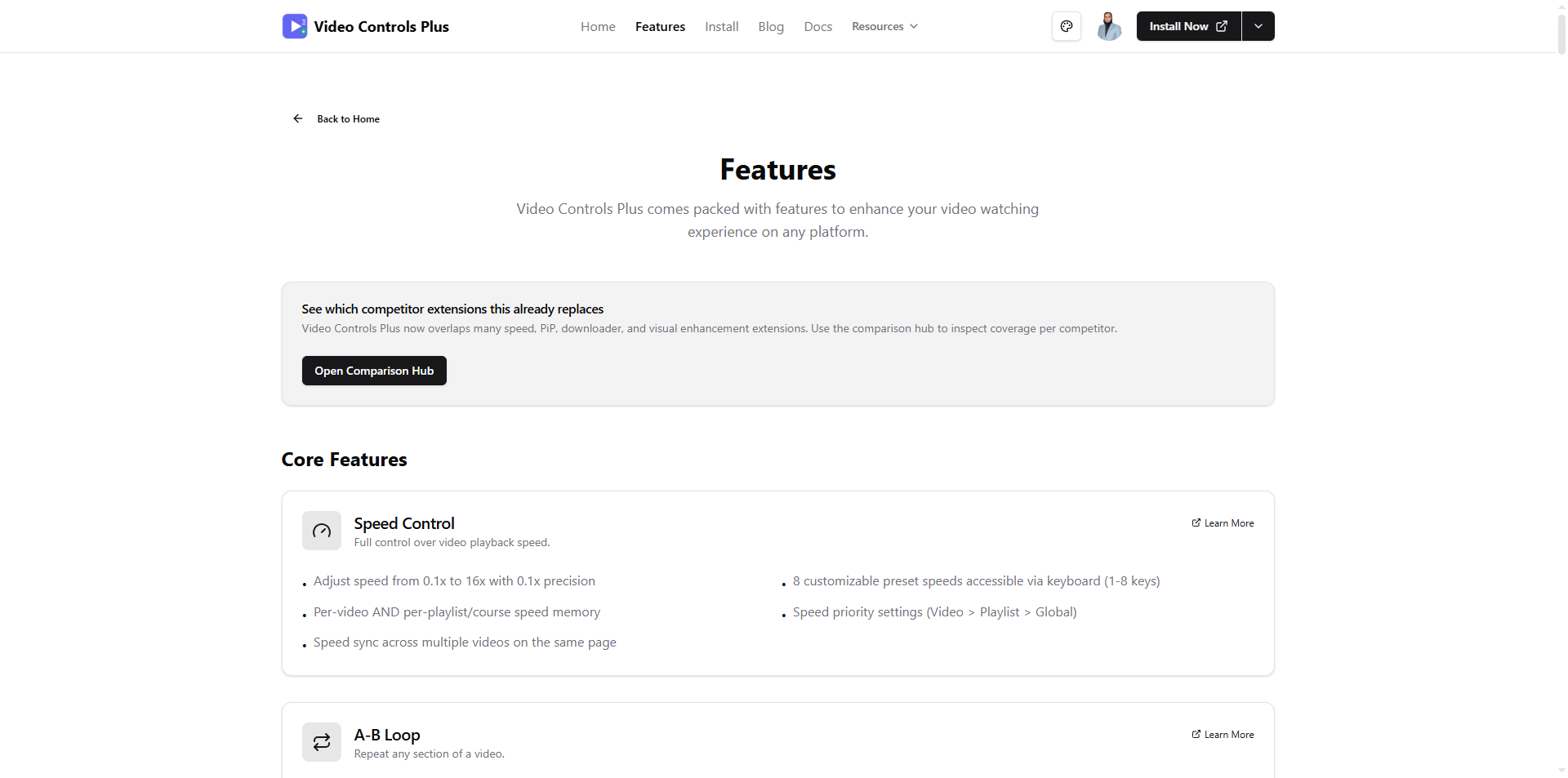Video Controls Plus gallery image