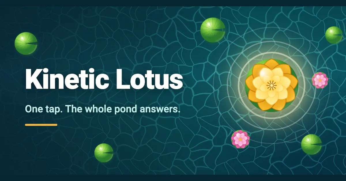 Kinetic Lotus: Ripple Puzzle gallery image