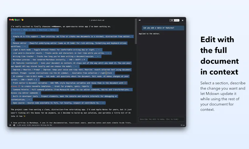 Mdown screenshot 5