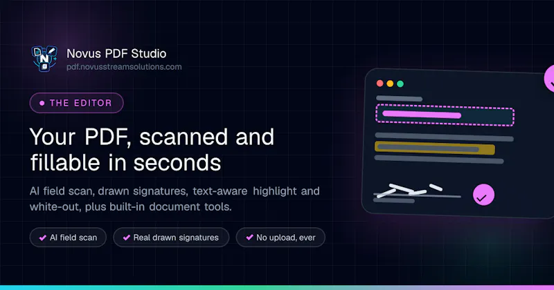Novus PDF Studio screenshot 3