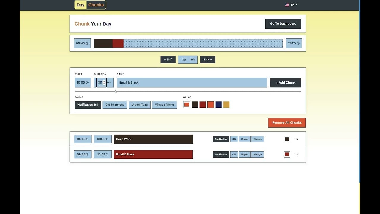 DayChunks gallery image