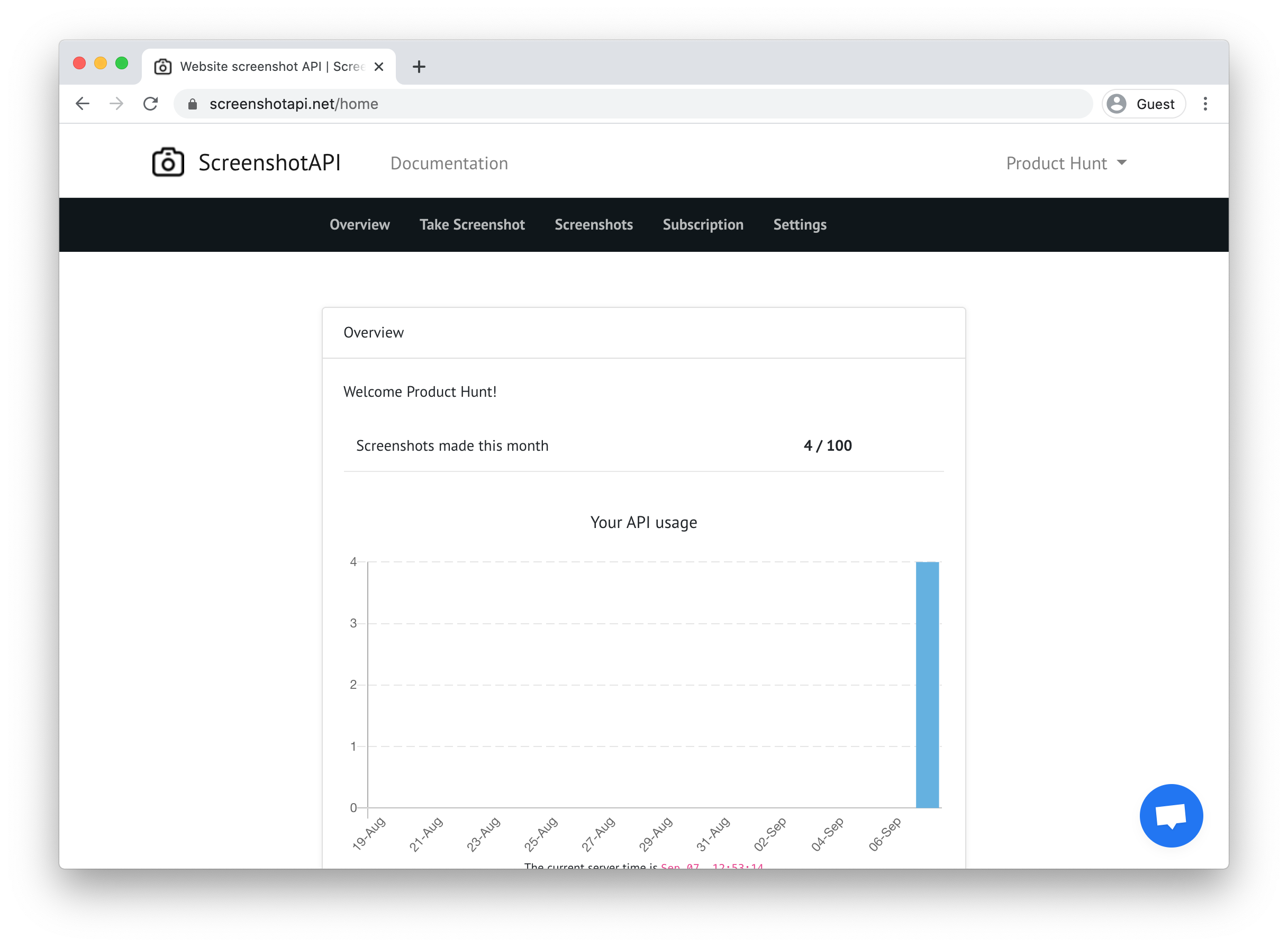 ScreenshotAPI gallery image