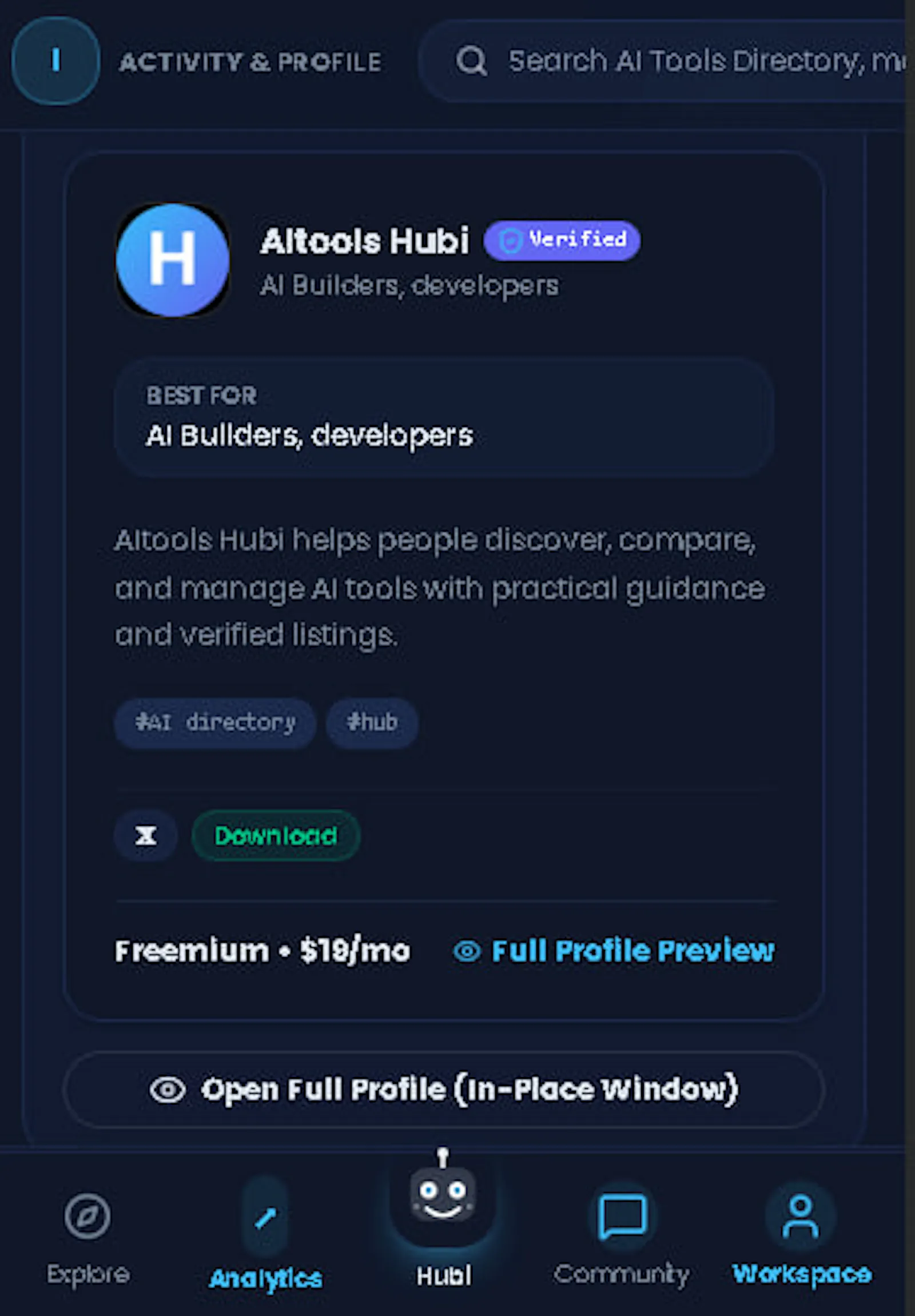 AItools hubi screenshot 8