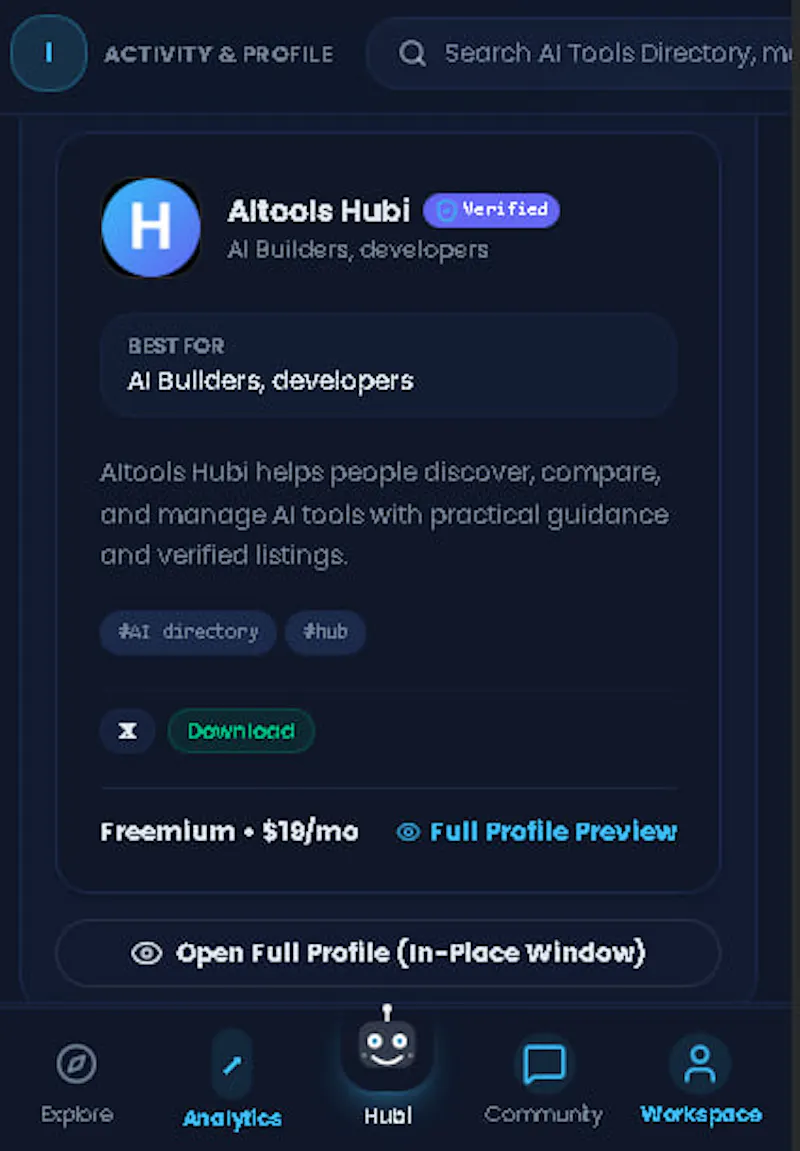 AItools hubi screenshot 8