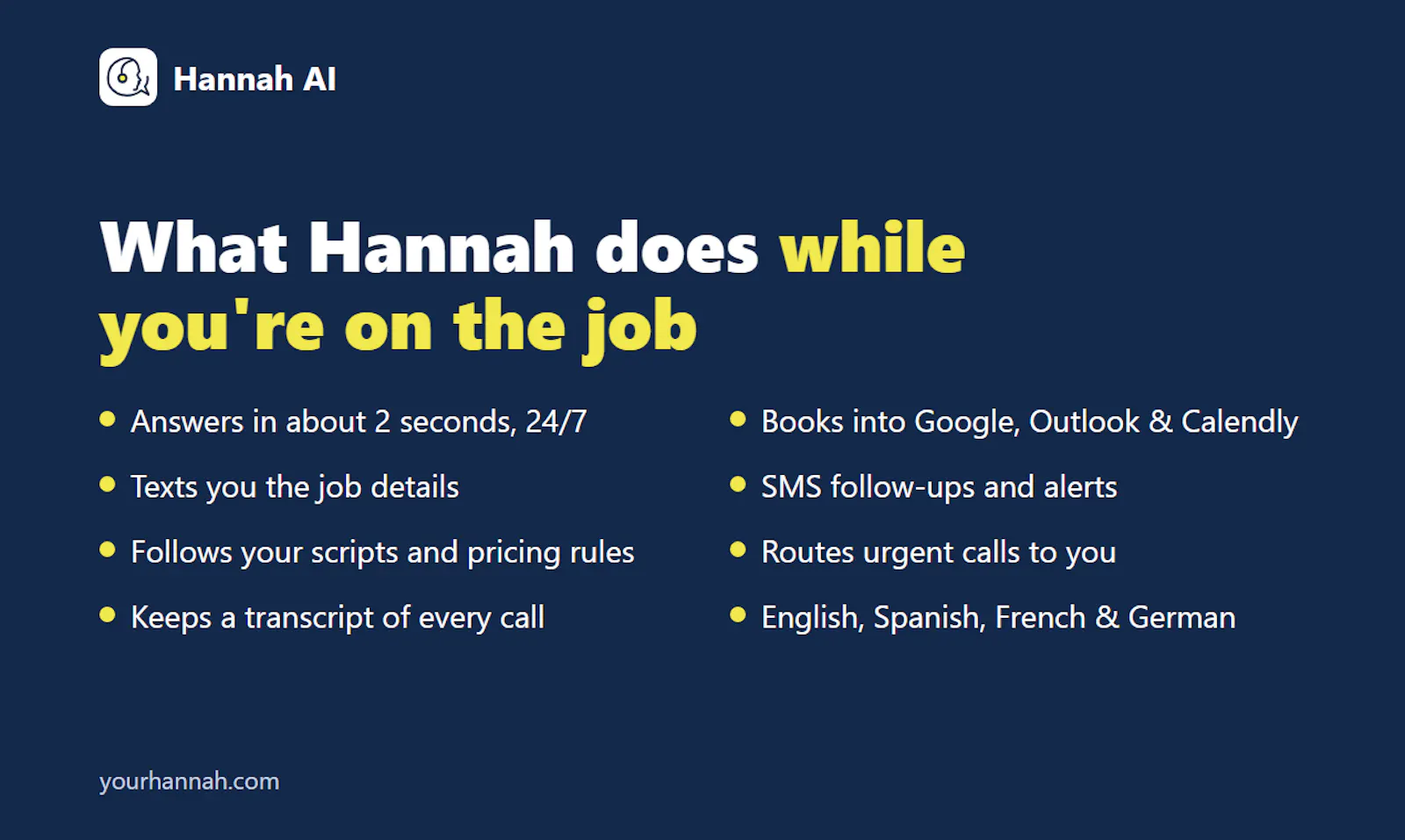Hannah AI screenshot 1