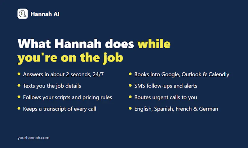 Hannah AI screenshot 1