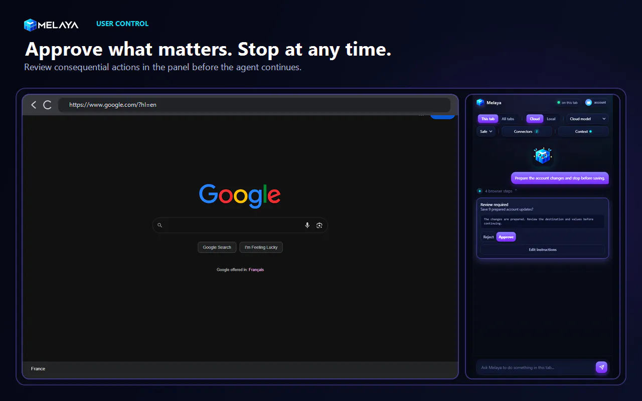 Melaya Browser Control + Extension gallery image
