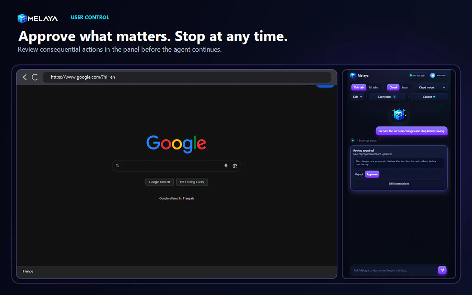 Melaya Browser Control + Extension screenshot 7