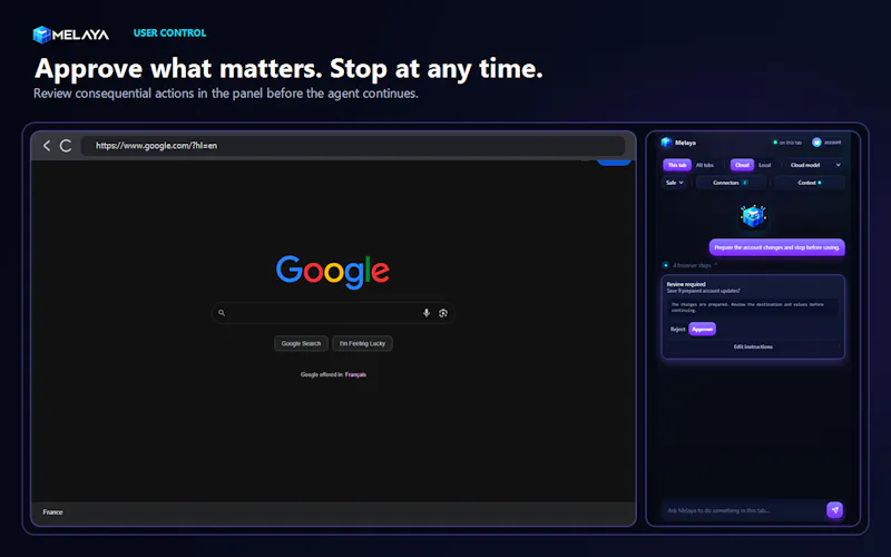 Melaya Browser Control + Extension screenshot 7