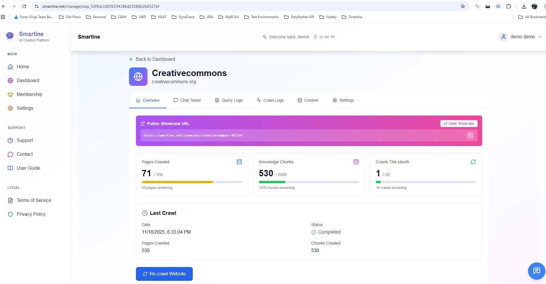 Smartine - Product Hunt launch logo and brand identity