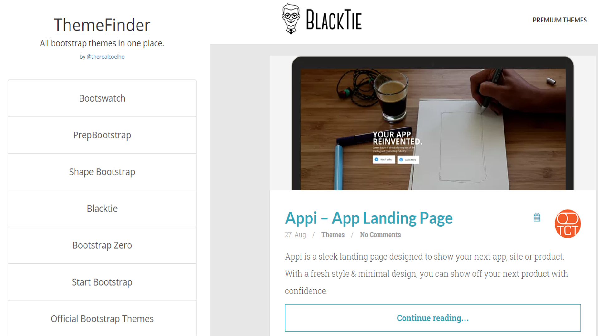 Themefindr gallery image
