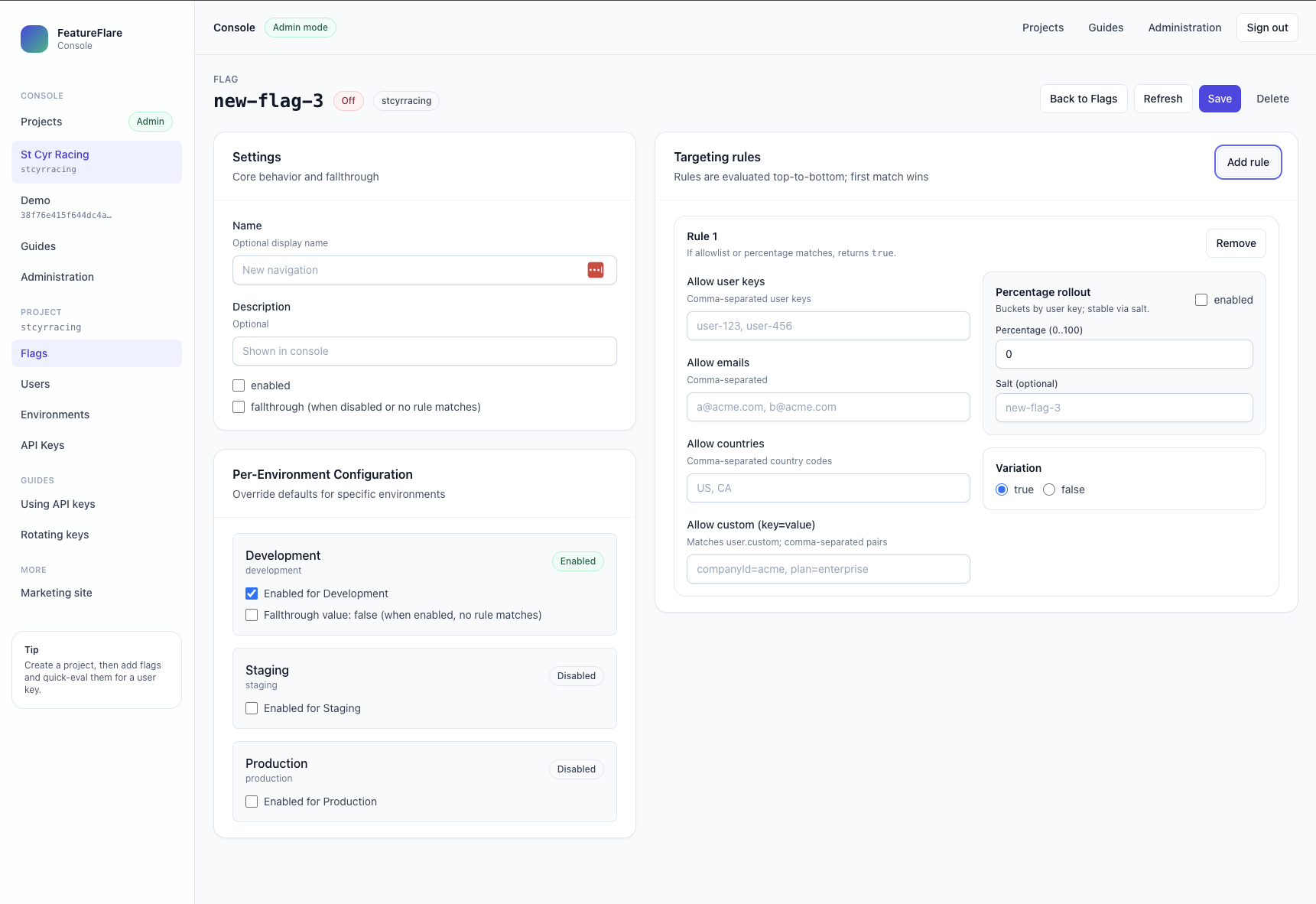 FeatureFlare gallery image