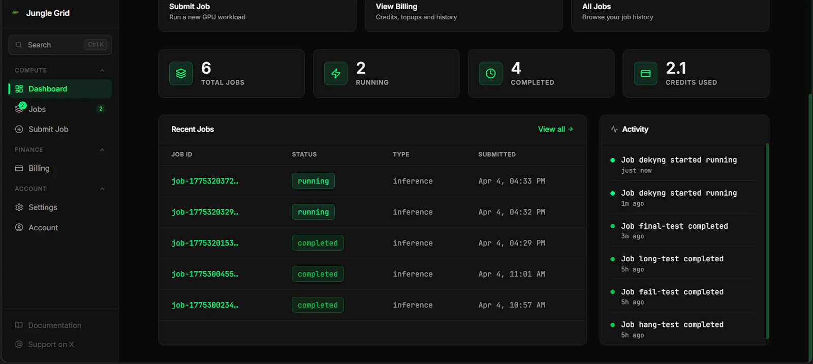 Jungle Grid screenshot 5