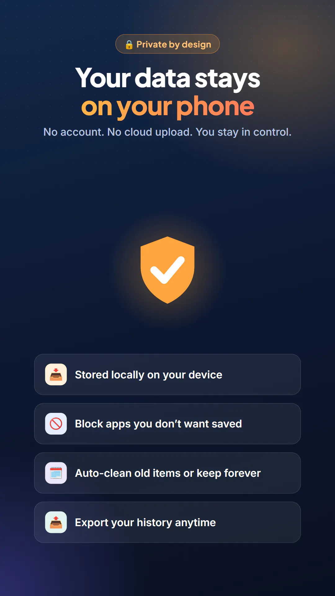 Noti Vault - Notification History App gallery image