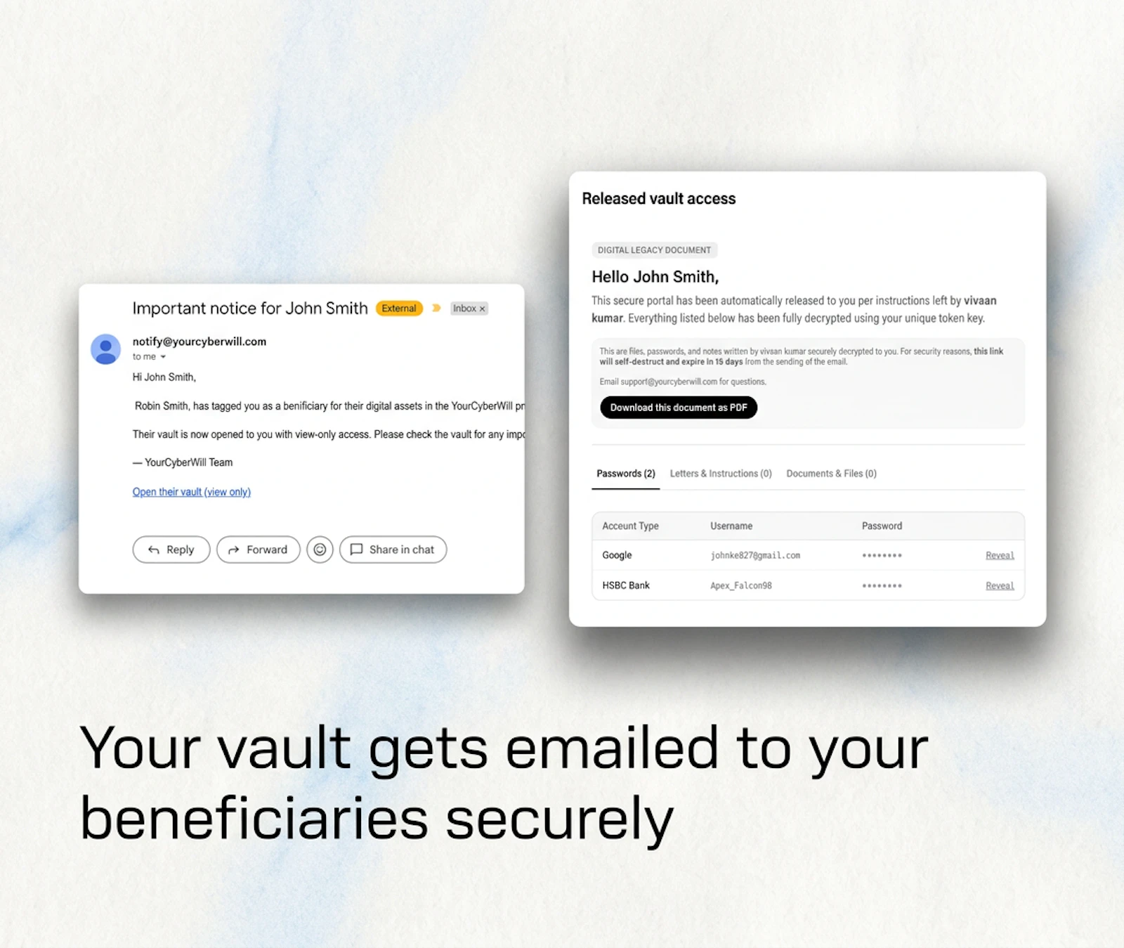 YourCyberWill screenshot 5