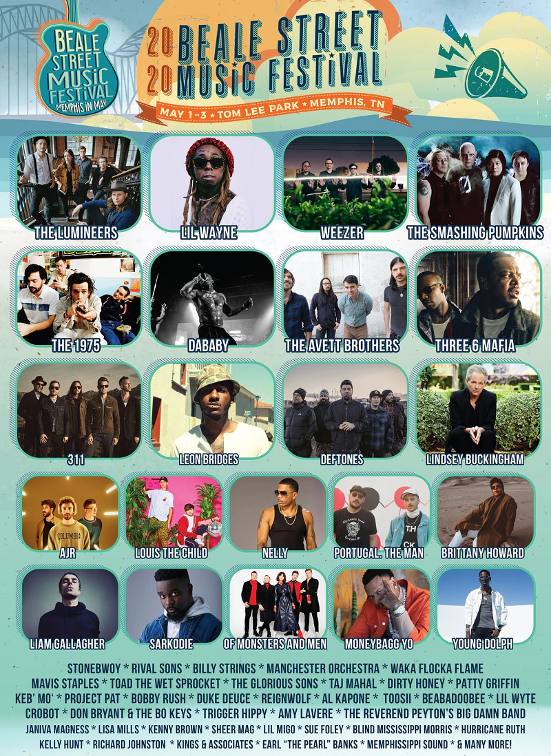Beale Street Music Fest Lineup Released