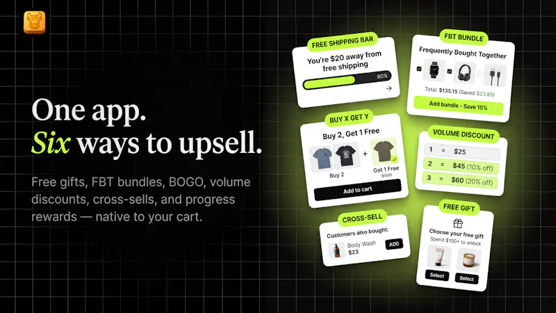 Oxify Cart Drawer & Upsells screenshot 2