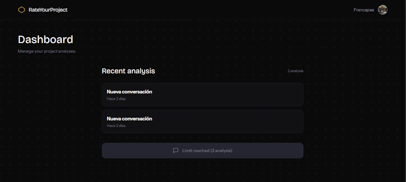 RateYourProject  screenshot 2
