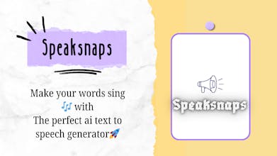 Speaksnaps gallery image