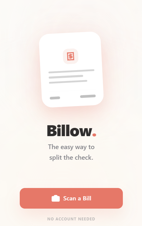 Billow - Main product screenshot demonstrating key features and user interface